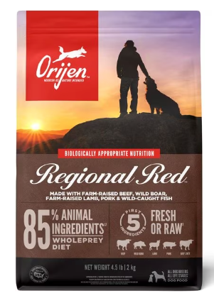 Orijen Dog Food Regional Red