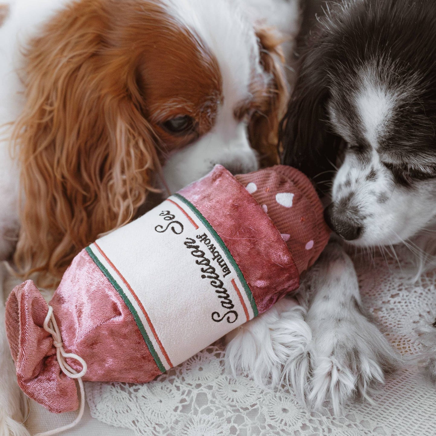 SAUCISSON SEC//ENRICHMENT DOG TOY