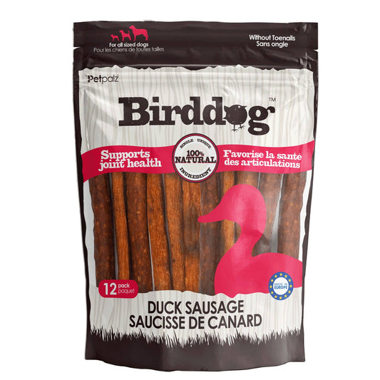 Birddog Duck Sausage Treats - 2 sticks