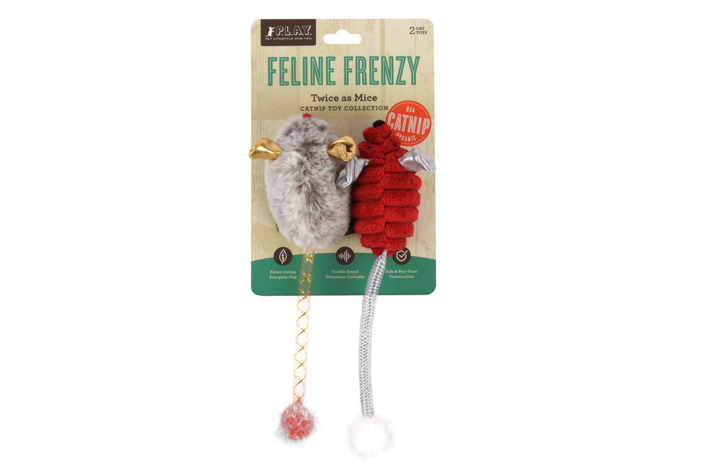 Feline Frenzy - Twice as Mice Cat Toy