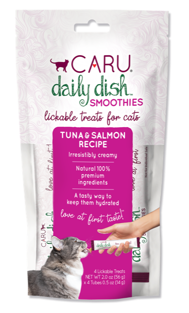 Daily Dish Smoothies Lickable Treat for Cats - Tuna & Salmon