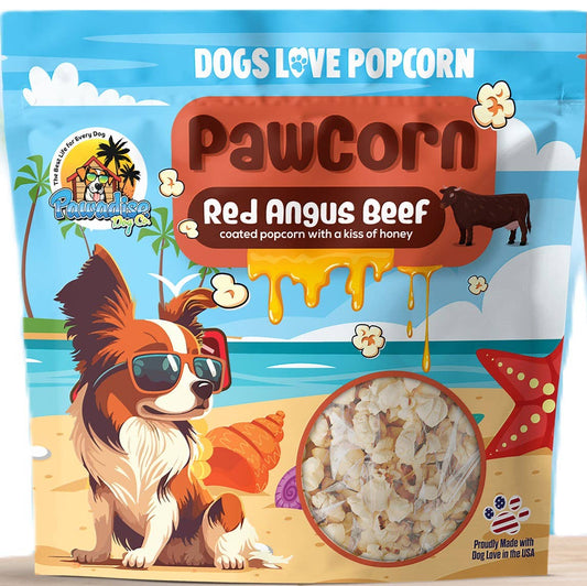 PawCorn Healthy Dog Treats- Red Angus Beef