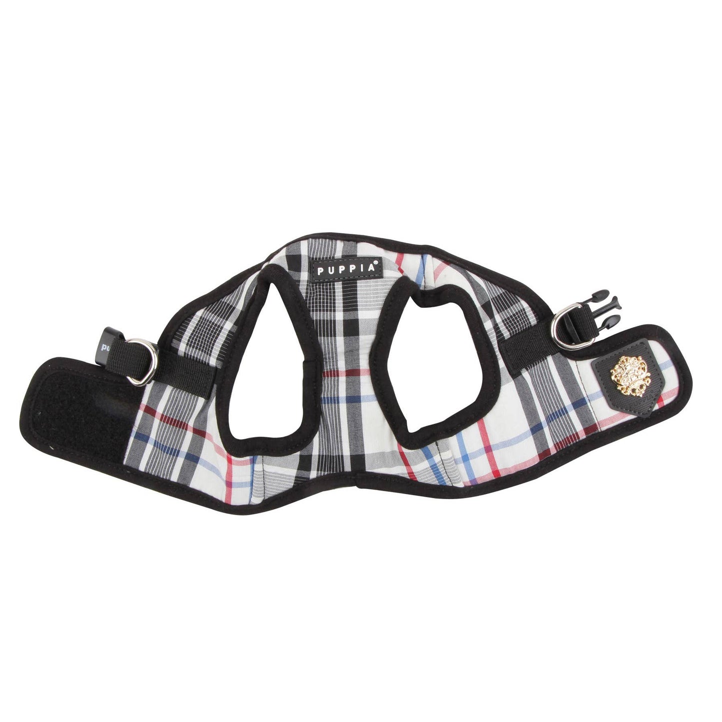 Junior Vest Dog Harness Checkered Pattern