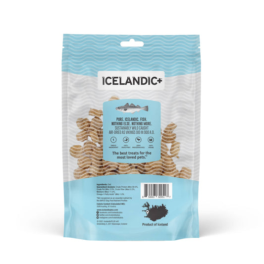 Icelandic+ Mini Cod Fish Chip for Small Dogs 2.5-oz Bag: Default Title