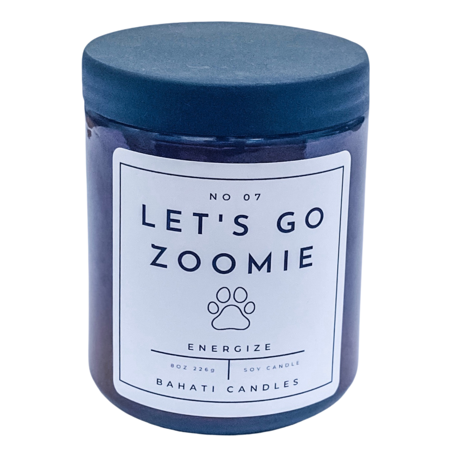 Let's Go Zoomie- 8 ounce candle