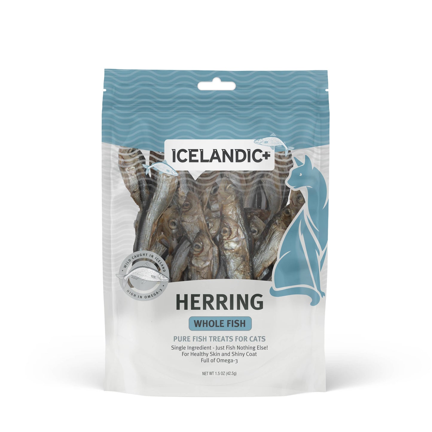 Icelandic+ Herring Whole Fish Cat Treats - 1.5oz