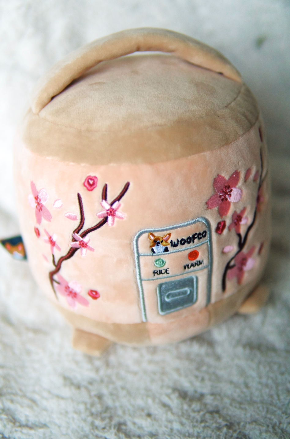 Rice Cooker Dog Plush Toy