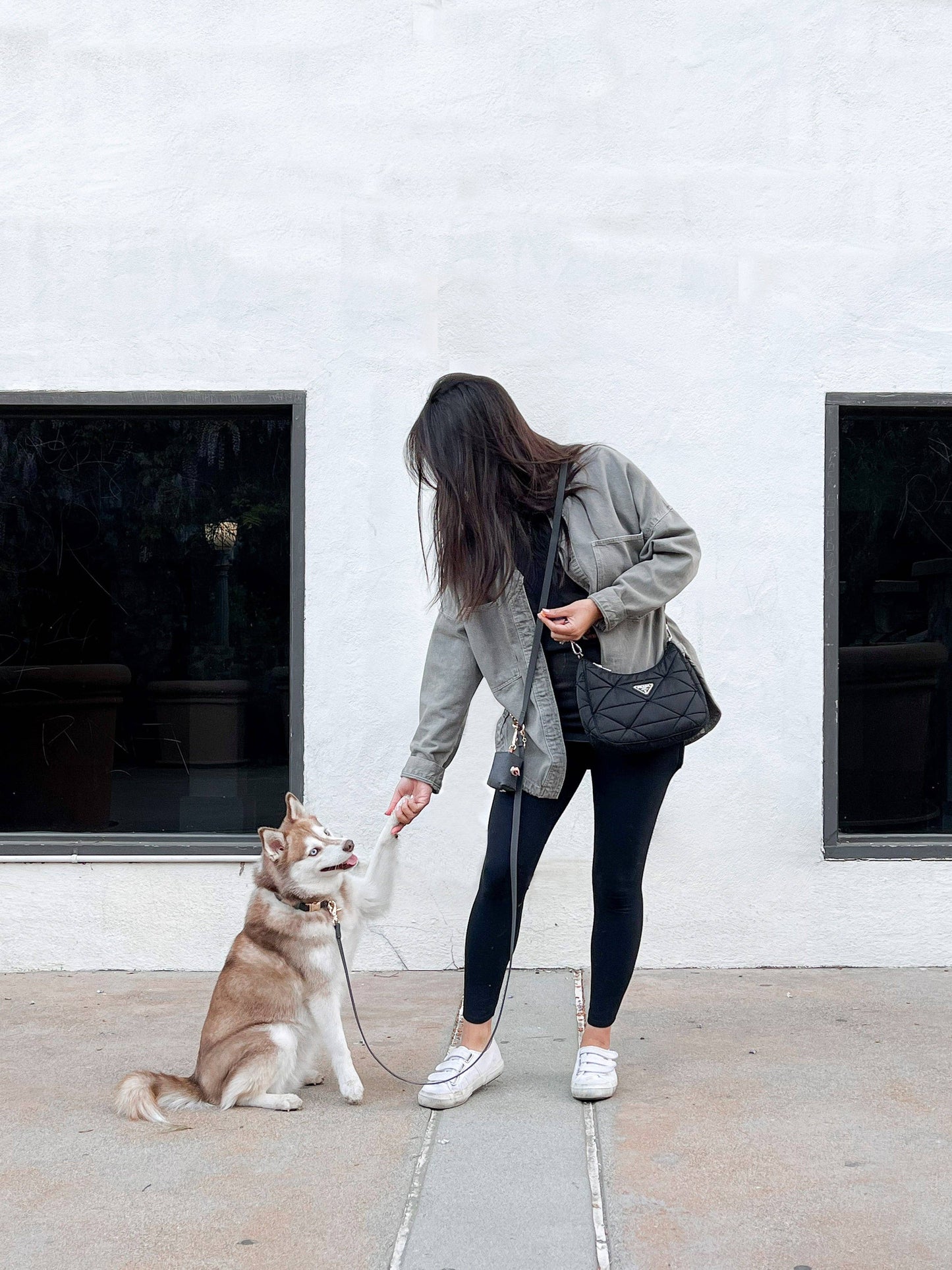 Ember Black Waterproof Dog Collar