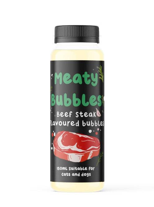 Beef Steak Bubbles for pets