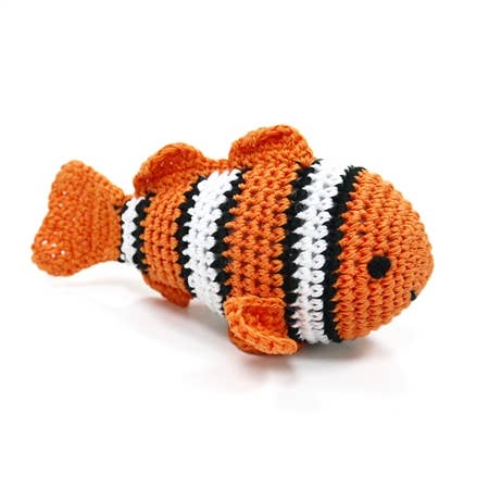 Crochet Toy - Clown Fish