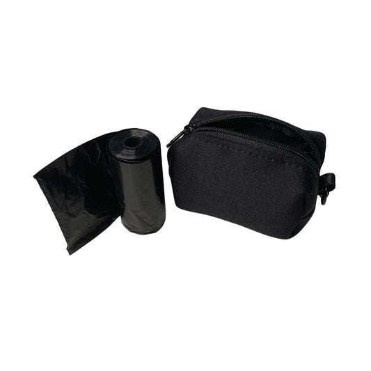 Dog Poop Bag Holder - Black