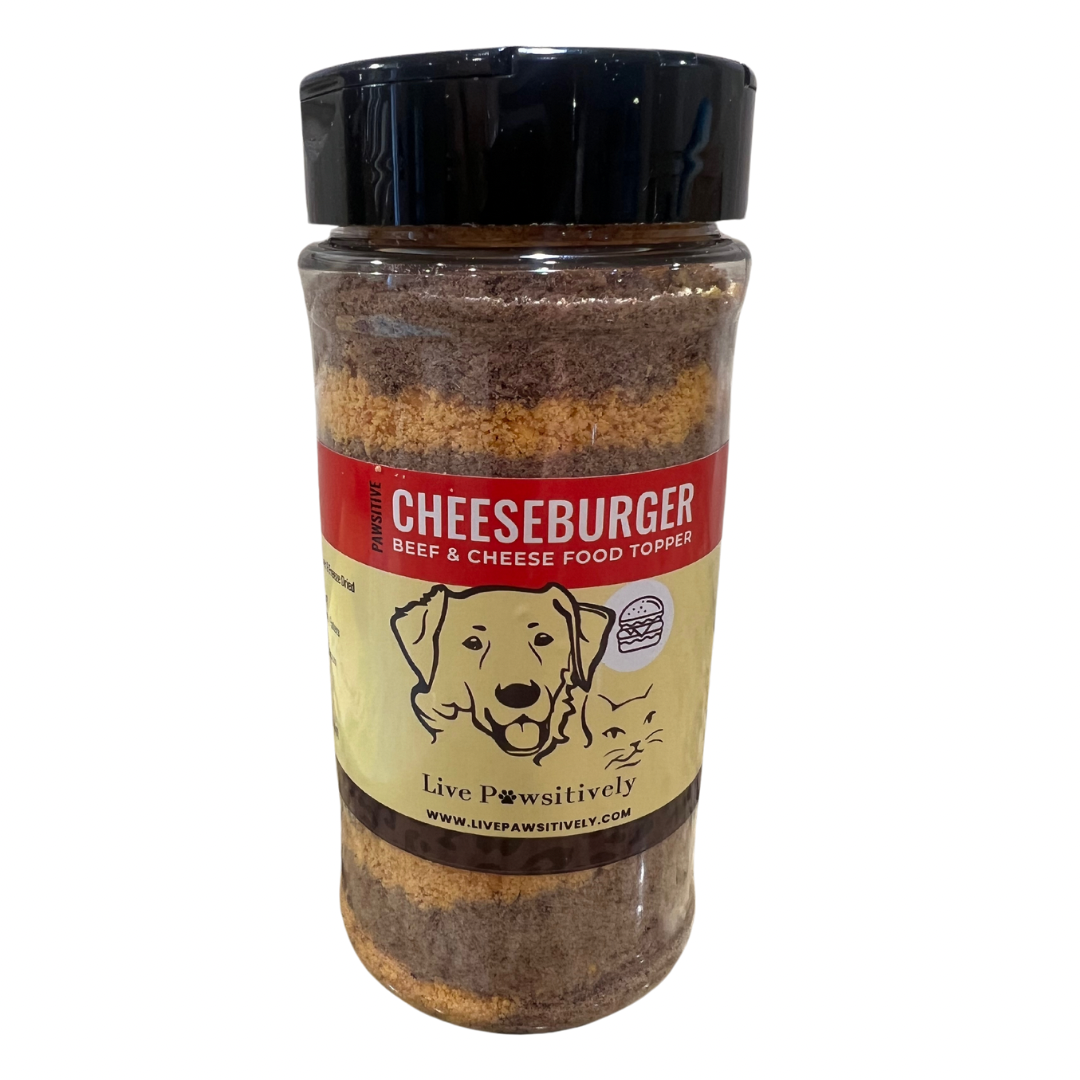 Cheeseburger, Beef & Cheese Freeze Dried Dog Food Topper