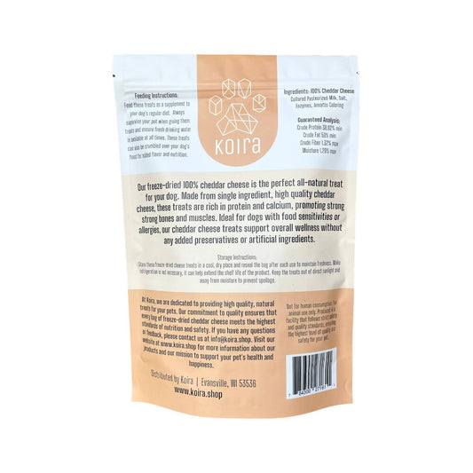 Freeze-Dried Cheese Dog Treats