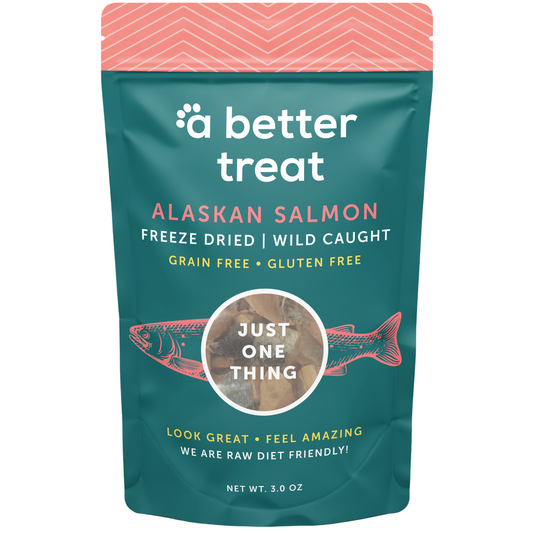 Freeze Dried Wild Caught Salmon Dog and Cat Treats