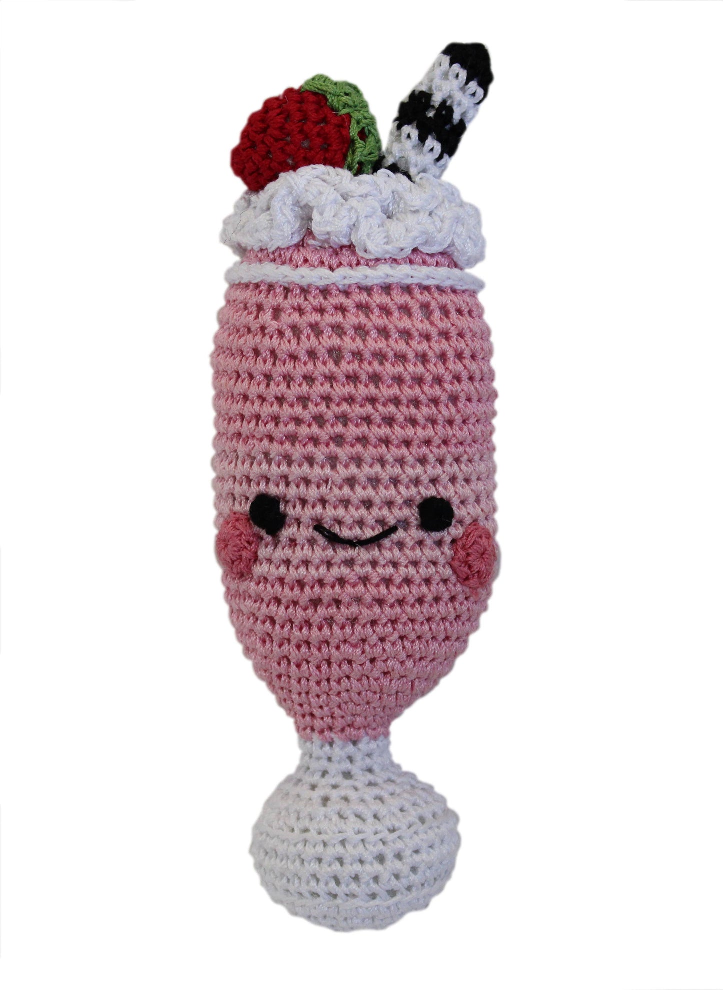 Knit Knack Sweet Tooth Toy Collection Organic Cotton Small D: Mocha Grande