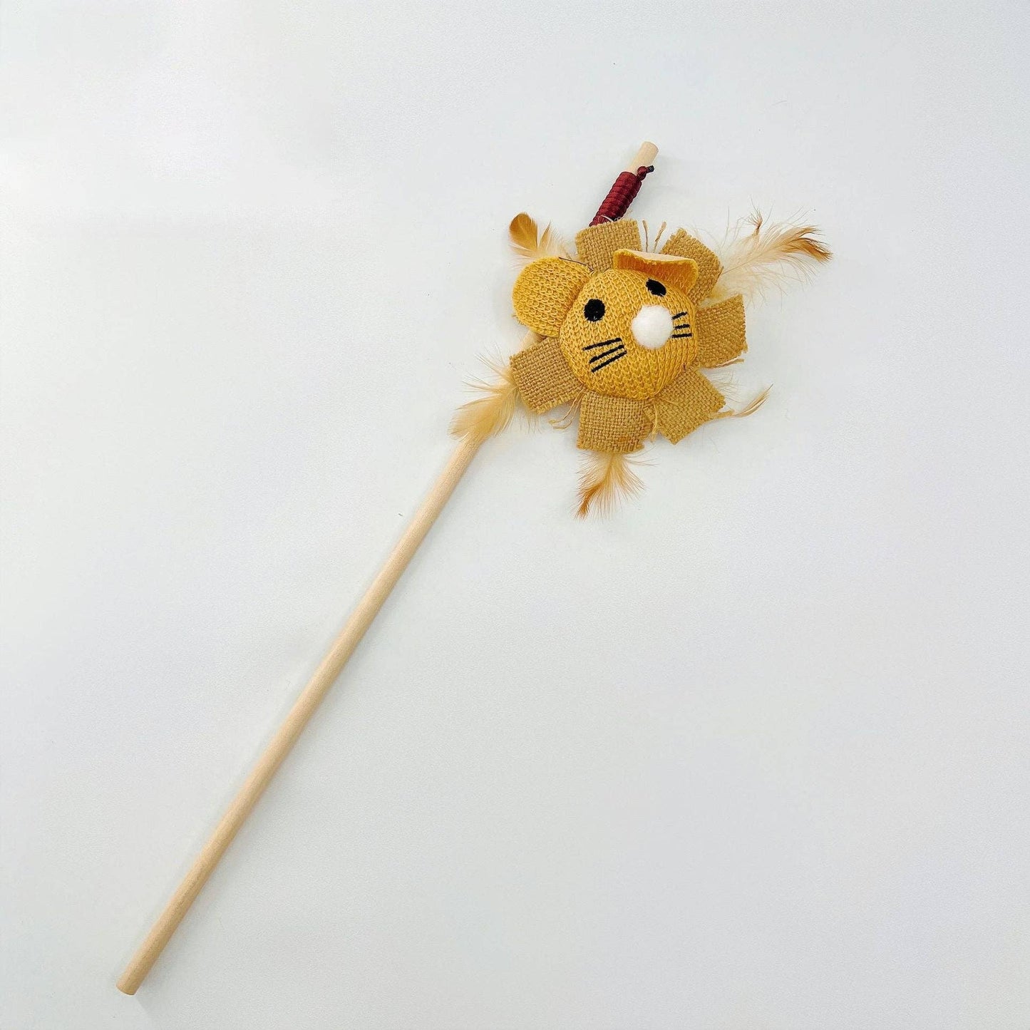 Moo - Lion Feather Cat Wand