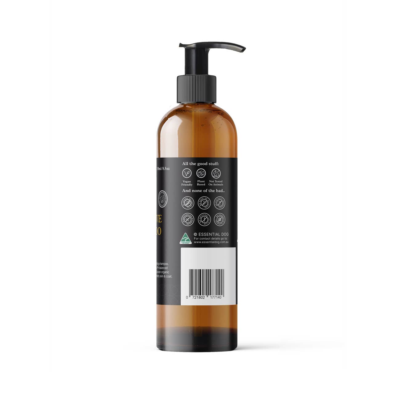 Natural Sensitive Dog Shampoo (Chamomile, Orange & Rosewood)