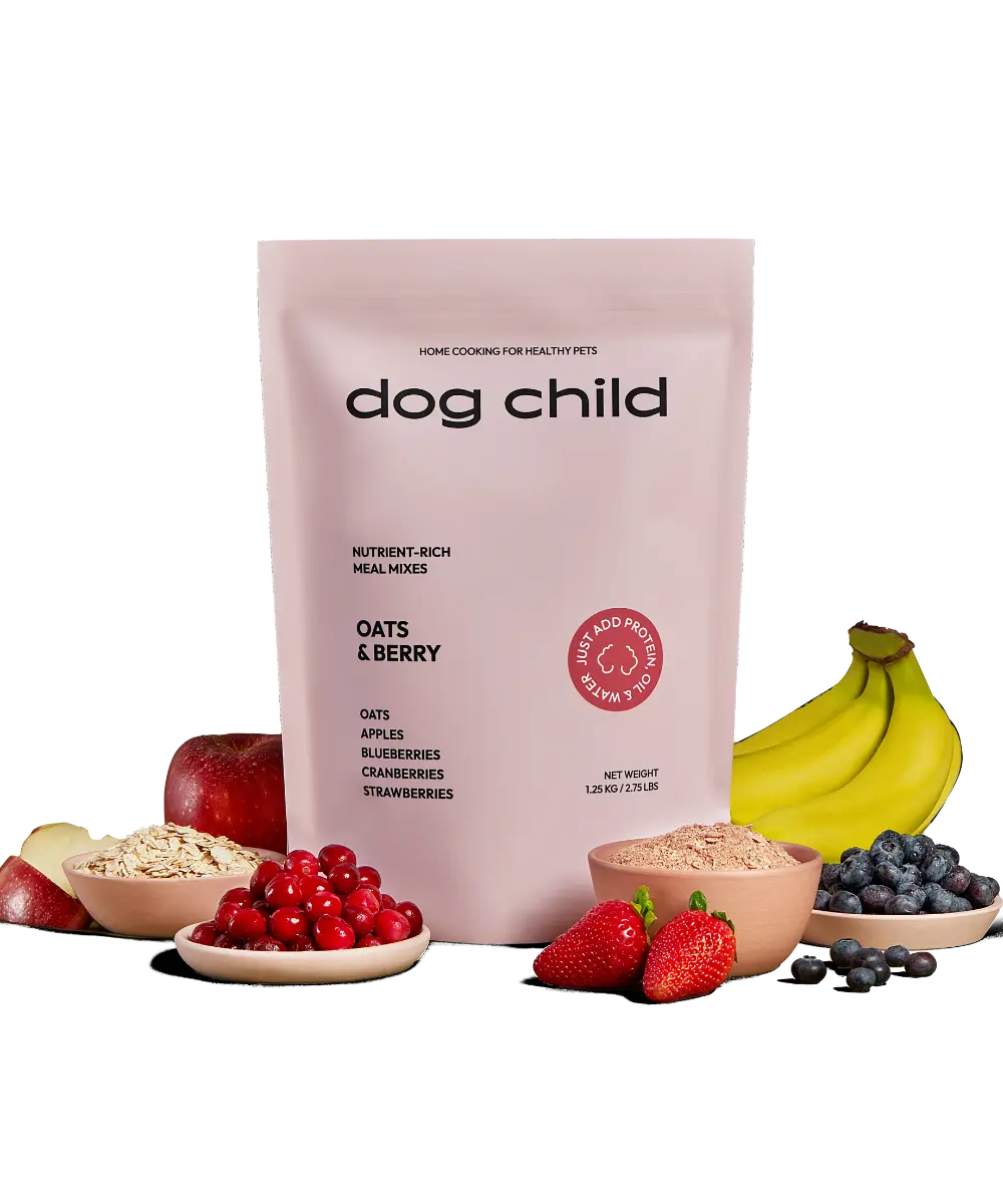 Organic Oats & Berries Meal Mix For Dogs