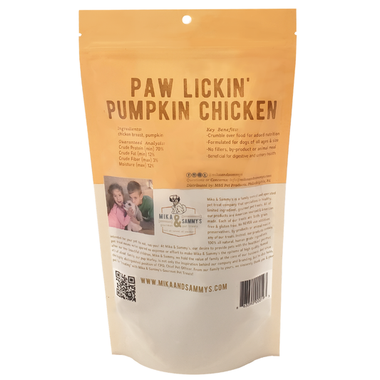 Paw Lickin' Pumpkin Chicken