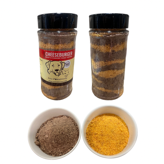 Cheeseburger, Beef & Cheese Freeze Dried Dog Food Topper