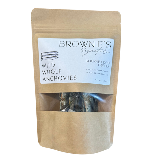 Wild Whole Anchovies - 1.5 Oz Package