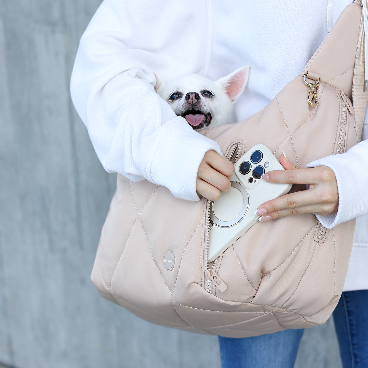 Cloud Crossbody Pet Carrier | Dog & Cat Carrier | 2 Colors