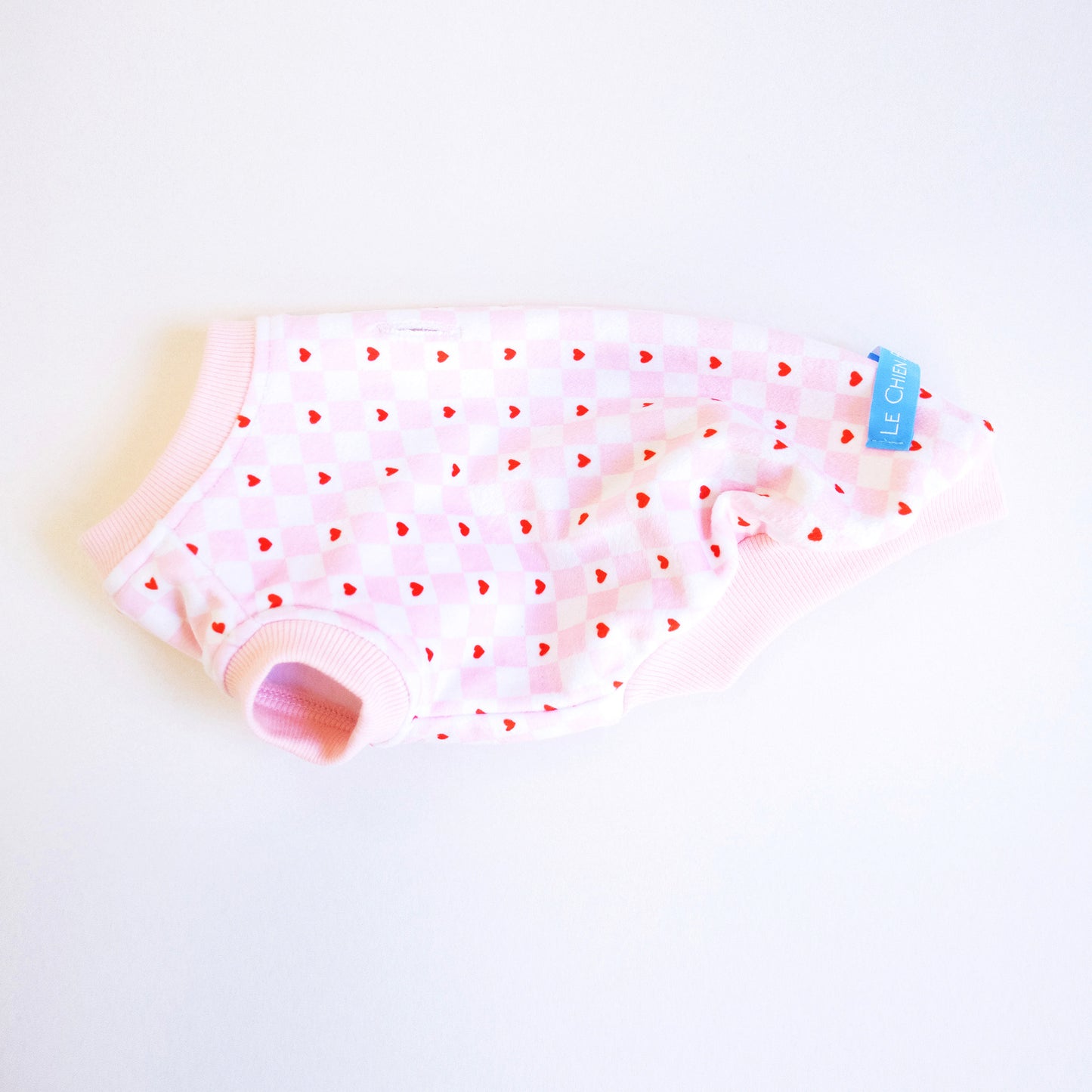 Pink Checker Top (pre-order)