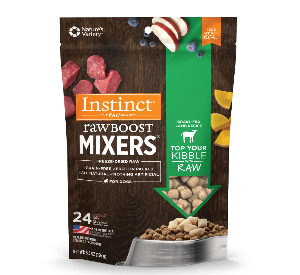Instinct® Dog Food Raw Boost Mixers Gass-Fed Lamb