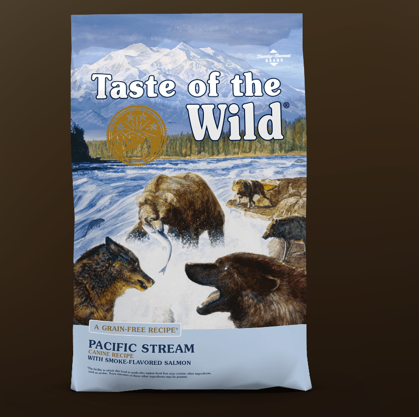 Taste of Wild Pacific Stream Canine Recipe with Smoke-Flavored Salmon Grain Free