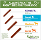 Whimzees by Wellness Stix Natural Dental Chews for Dogs, Long Lasting Treats, Grain-Free, Freshens Breath, Small Breed, 28 count