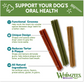 Whimzees by Wellness Stix Natural Dental Chews for Dogs, Long Lasting Treats, Grain-Free, Freshens Breath, Medium Breed, 14 count