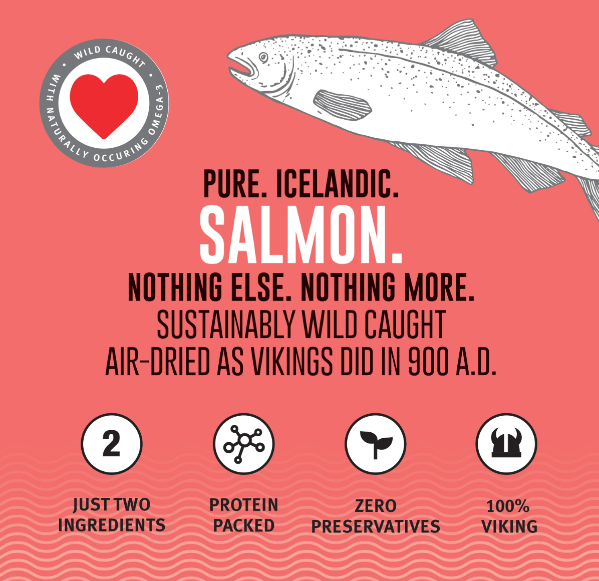 Icelandic+ Salmon Chips Bites Dog Treats