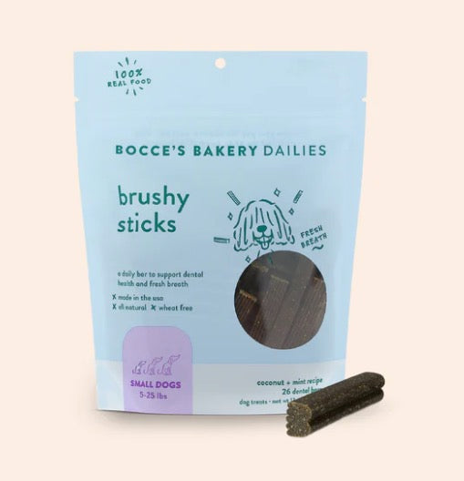 Bocce's Bakery Dailies - Brushy Sticks (Large Dogs)