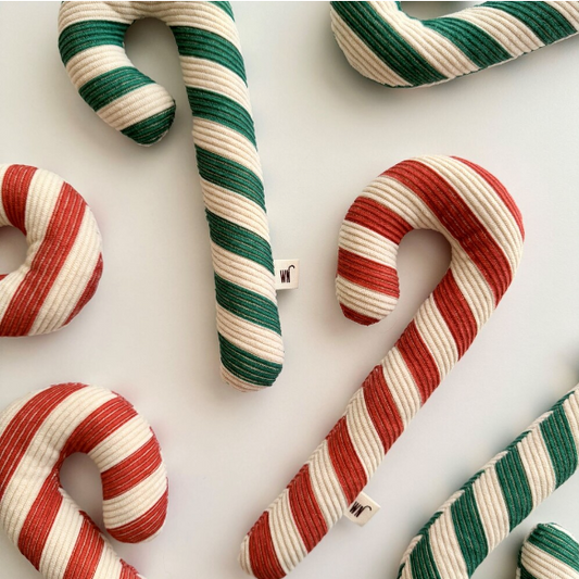 X-mas Candy Cane Cat Toy