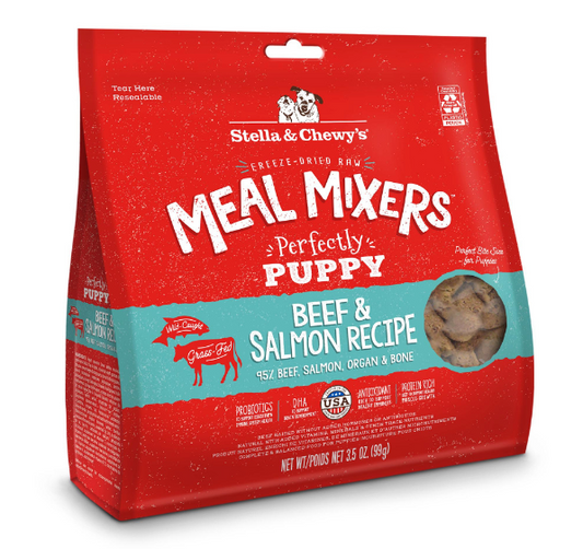 Stella & Chewy’s Meal Mixers - Perfectly Puppy Beef & Salmon 3.5oz