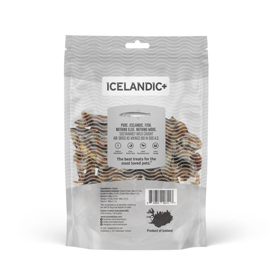 Icelandic+ Capelin Whole Fish & Pieces Dog Treat: 2.5-oz Bag