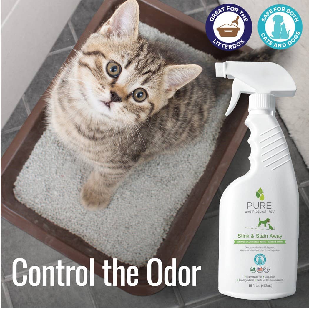 Stink & Stain Away Spray - Pet Odor Remover