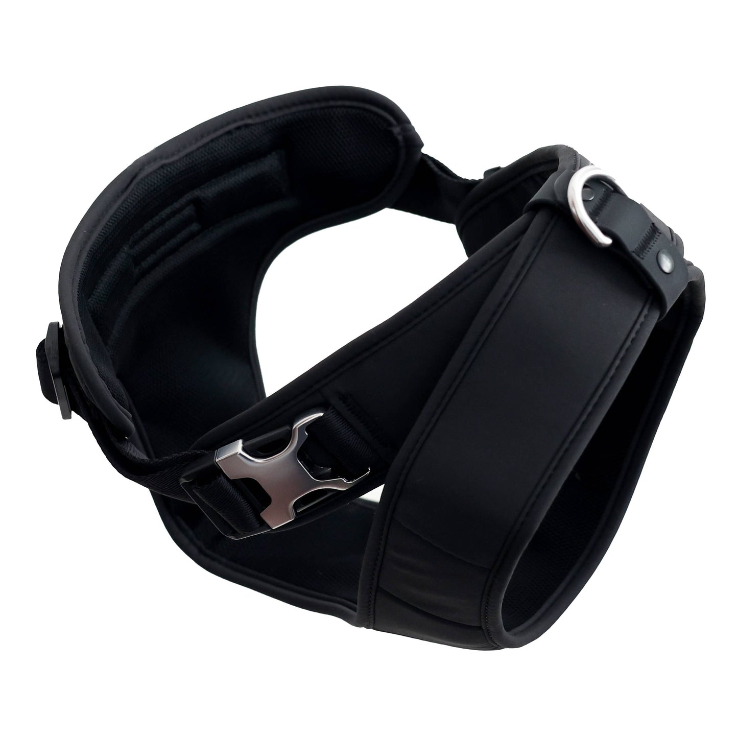 Roam Luxe Harness (Black) | Dog Walking Gear | Dog Harness