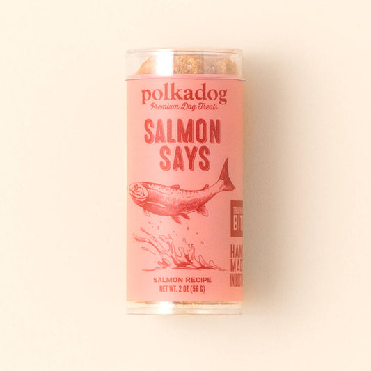 Mini Tube: Salmon Says, Training Bits - 2oz - Dog Treats