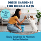 Dehydrated Protein Sardines Treat For Dogs & Cats 90g