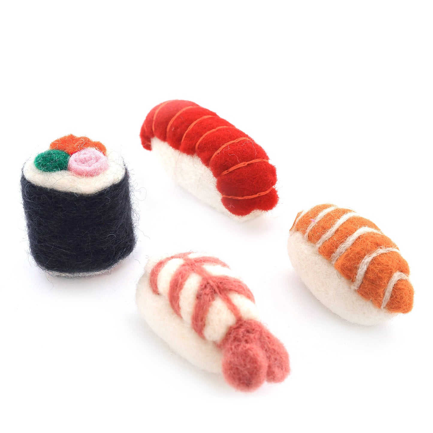 Sushi Cat Toy,  California Roll: 3" x 2"