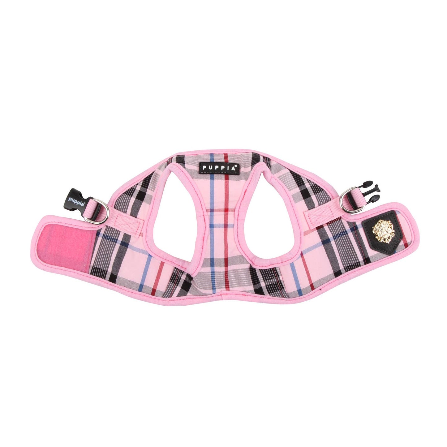 Junior Vest Dog Harness Checkered Pattern