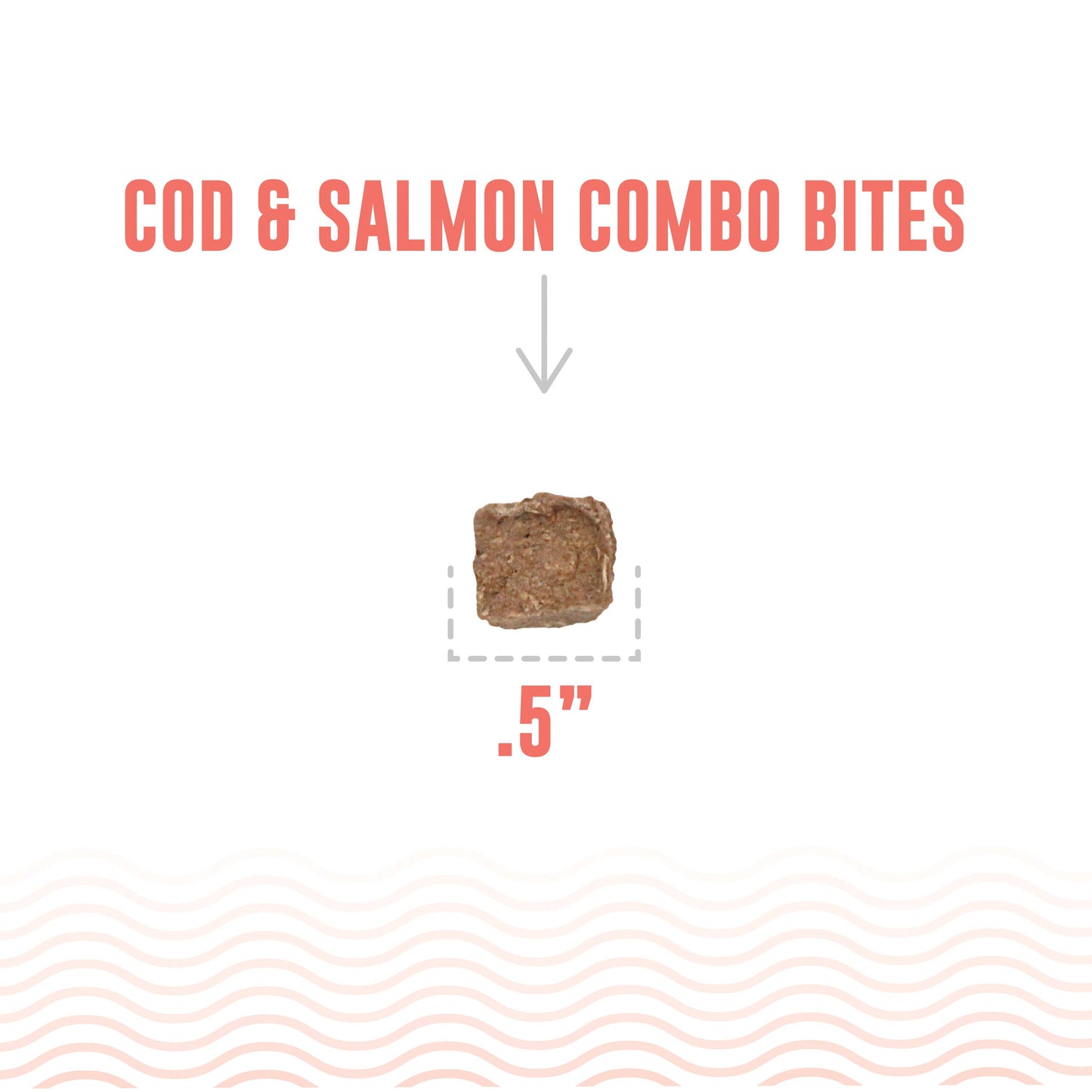 Icelandic+ Cod & Salmon Combo Bites Fish Dog Treat 3.0-oz: Default Title