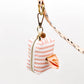 Poop Bag Holder | Pink Quartz Stripe