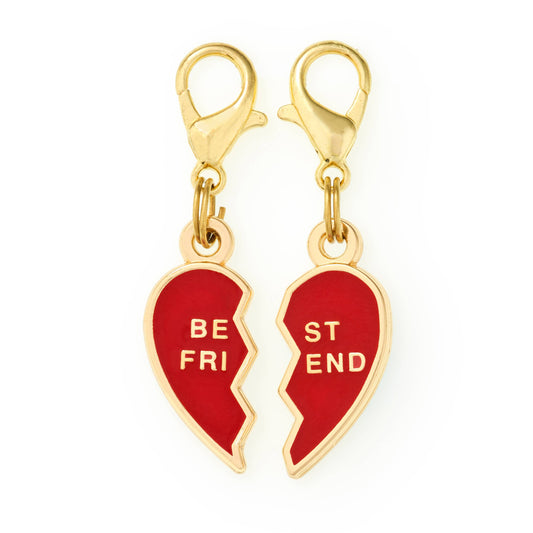 BFF Hearts Collar Charm