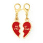 BFF Hearts Collar Charm