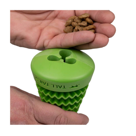 Natural Rubber Evergreen Tree Reward Dog Toy