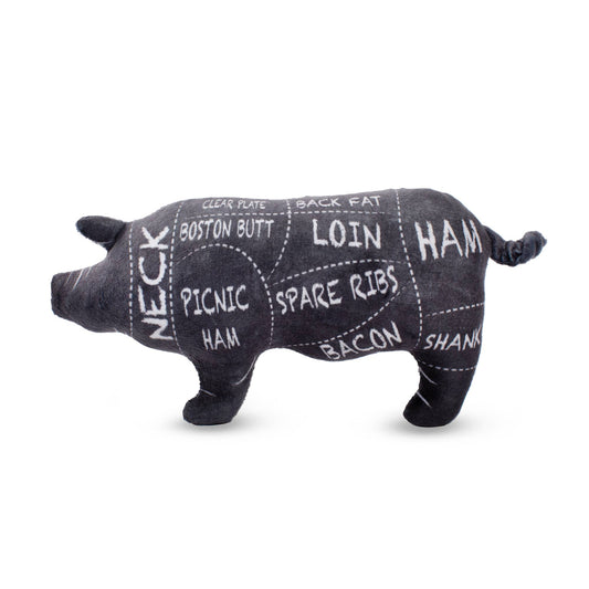 The Whole Hog Plush Dog Toy