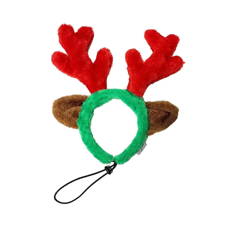 Midlee Christmas Reindeer Small Dog Antlers