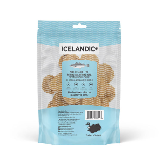 Icelandic+ Cod Fish Chips Dog Treat - 2.5oz